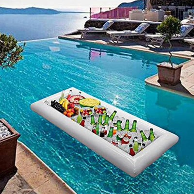 Aufblasbare Eisbar und Salatbuffet Schwimmende Kühlbox