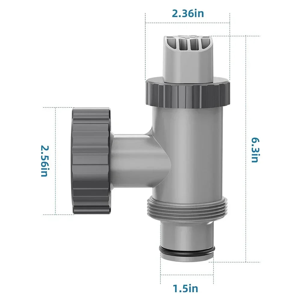 Large Pool Plunger Valve Assembly 10747 Replacement
