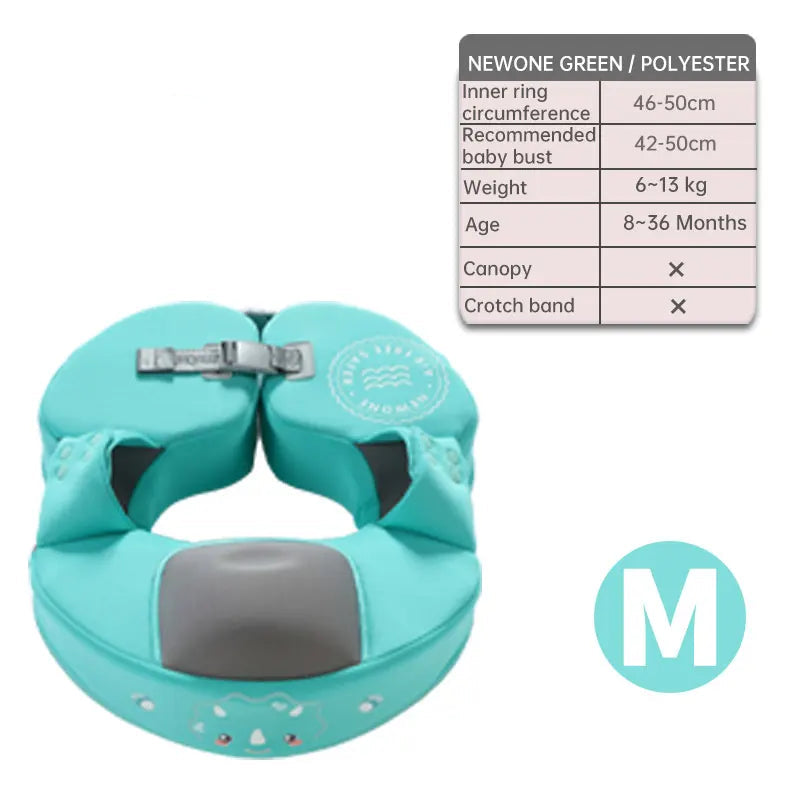 Salvagente per Bambini 6 Mesi – 7 Anni con Tettuccio Rimovibile – Non Gonfiabile, Comodo e Protettivo