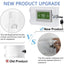 Thermostat Lock Box with Keys Wall-mounted Transparent Thermostat Protective Cover Easy to Install for Most Thermostat