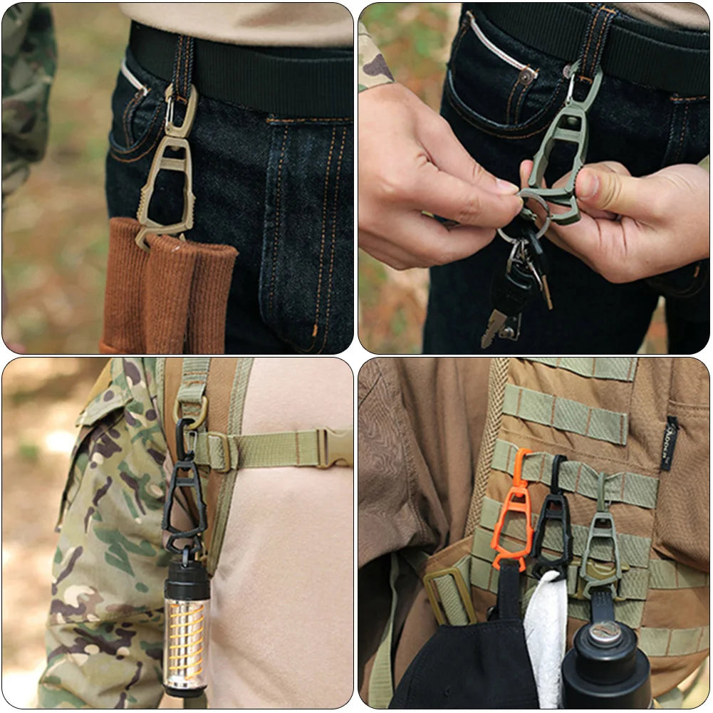 Pince à gants de sécurité Porte-gants Crochet à gants portable Crochet multi-usage Garde-gants de sécurité pour le travail en extérieur Camping