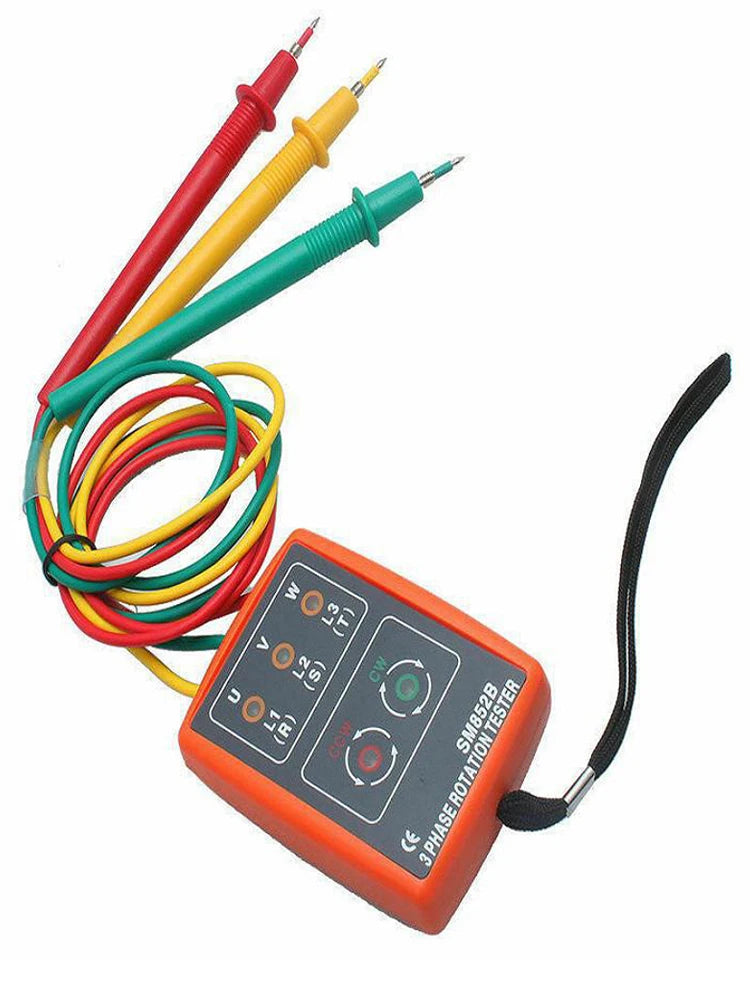 Phase Sequence Meter 60V~600V AC Three Phase