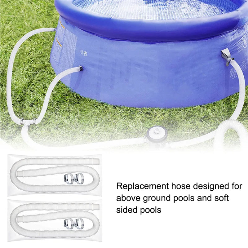 Swimming Pool Hose and Clamp Kit – Durable Replacement Accessory