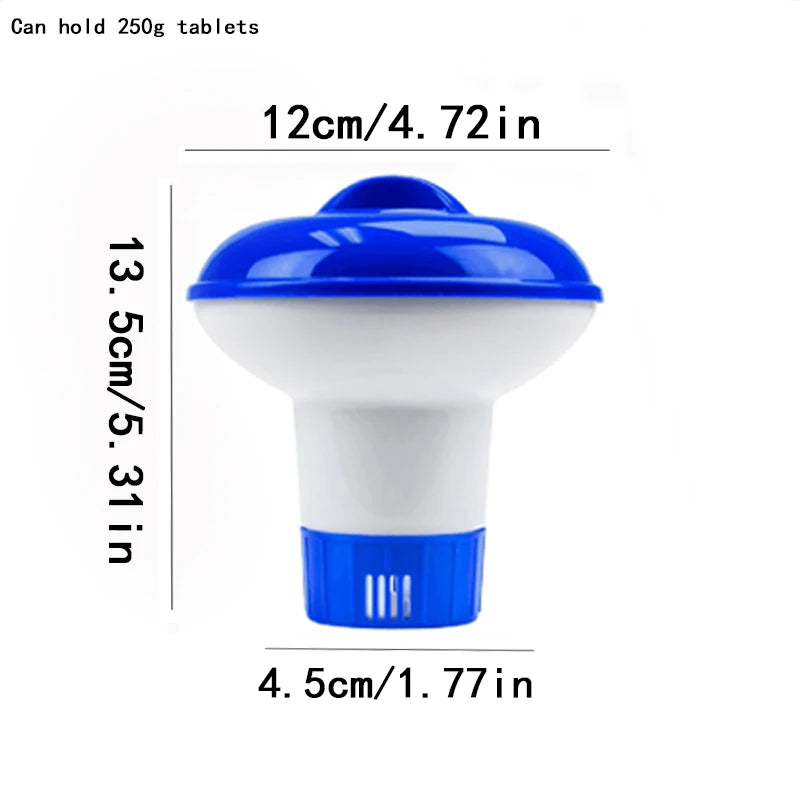 Produits chimiques de nettoyage de piscine Stérilisateur flottant de nettoyage de piscine Comprimés effervescents