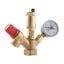 Safety Group Connection and Pressure Relief System for Boiler Safety/Standard Boiler Safety Valve Set/Brass Safety Valve With Manometer