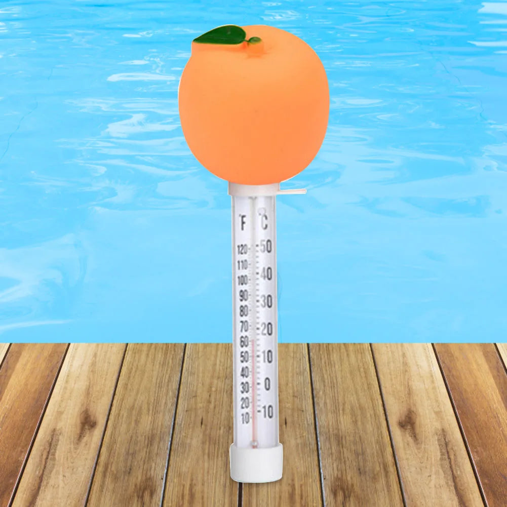 Cartoon Pattern Pool Water Temperature Meter Accurate Portable Swimming Pool Thermometer