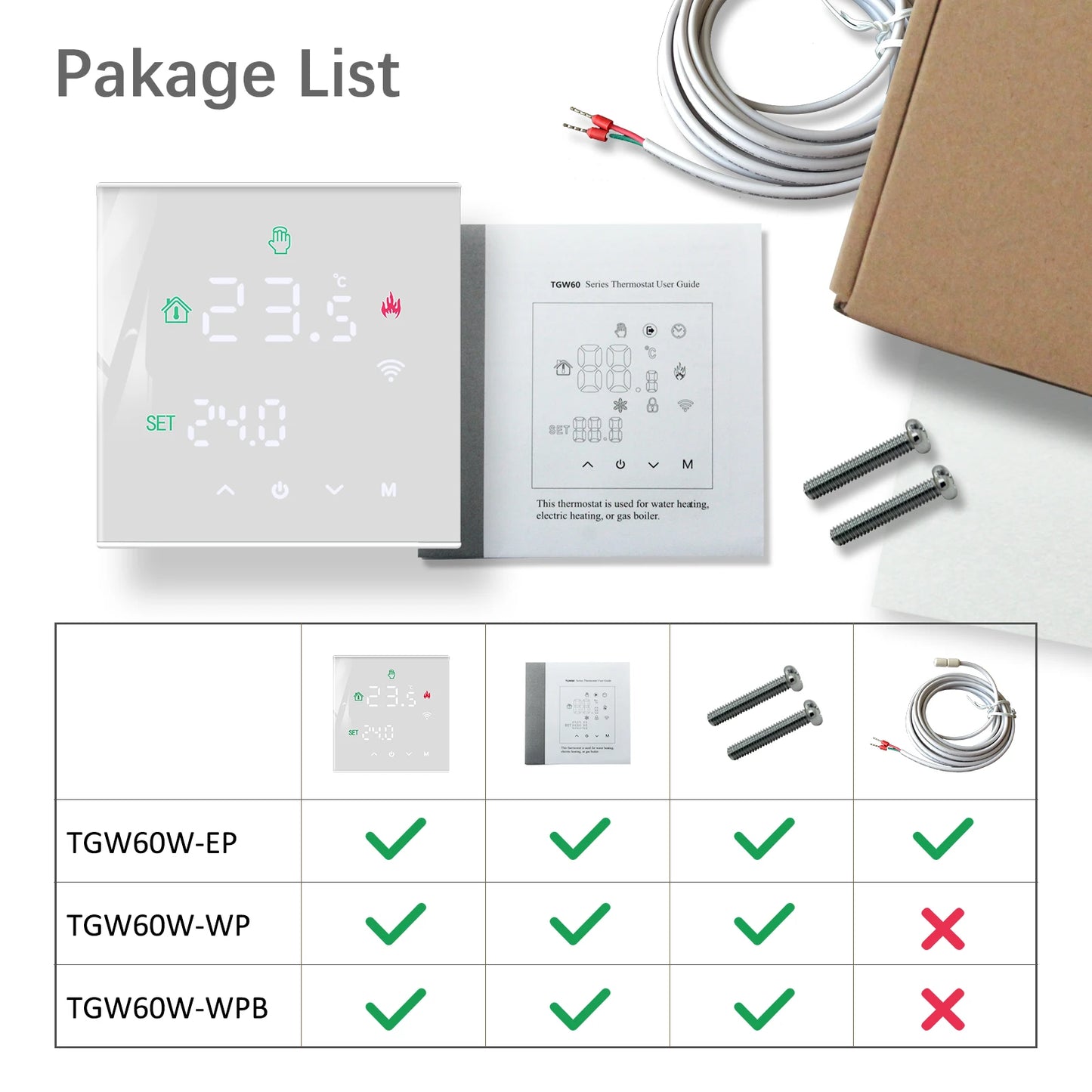 Tuya – régulateur de température intelligent WIFI pour maison intelligente, Thermostat de sol chaud pour chauffage électrique, régulateur de température, chaudière à gaz Yandex