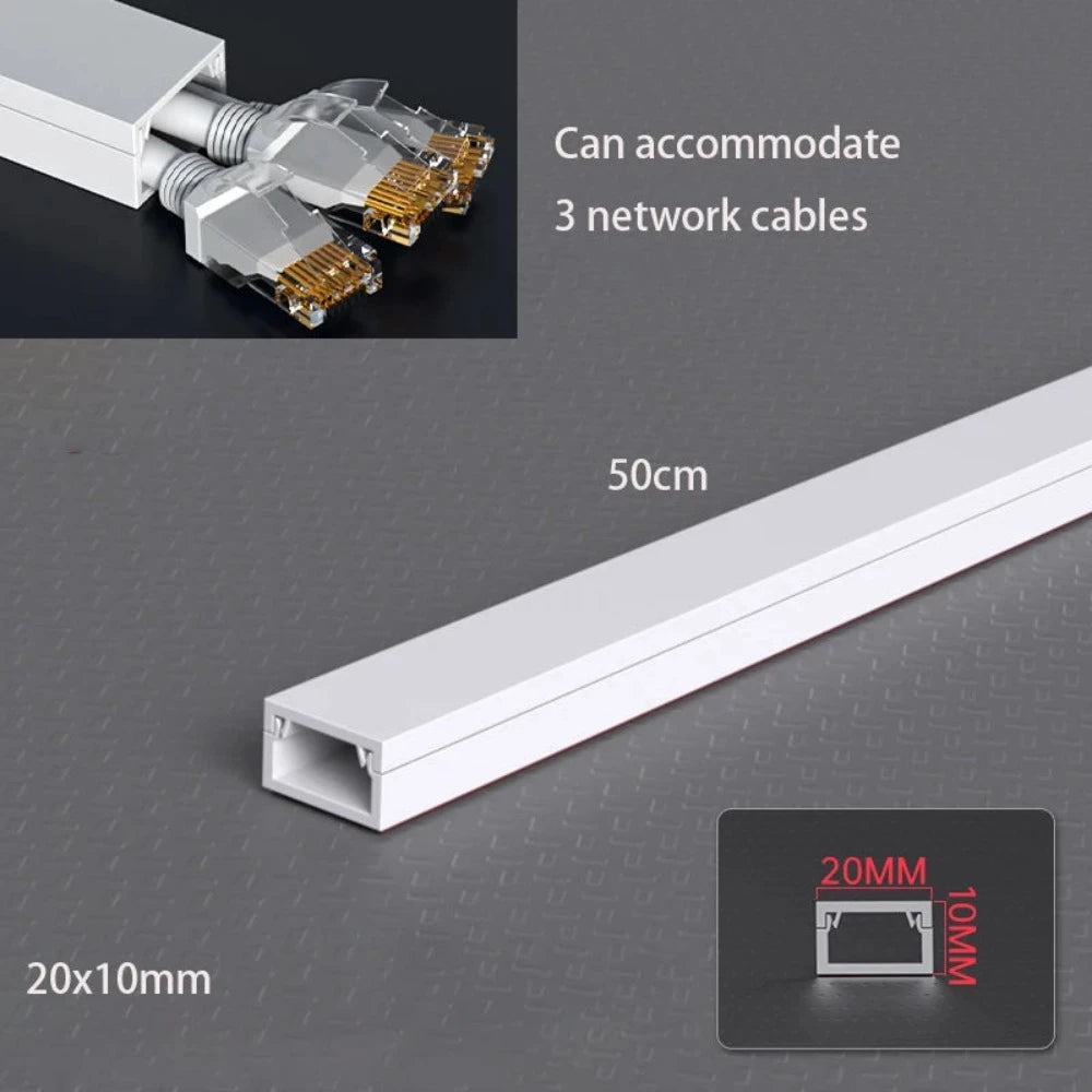 TV-Kabelmanagement, Kabelversteck für die Wand, Kabel-Organizer, Kabelkanal-Set, Kabelverdecksystem, Kabelabdeckungen, PVC-Kabelkanal
