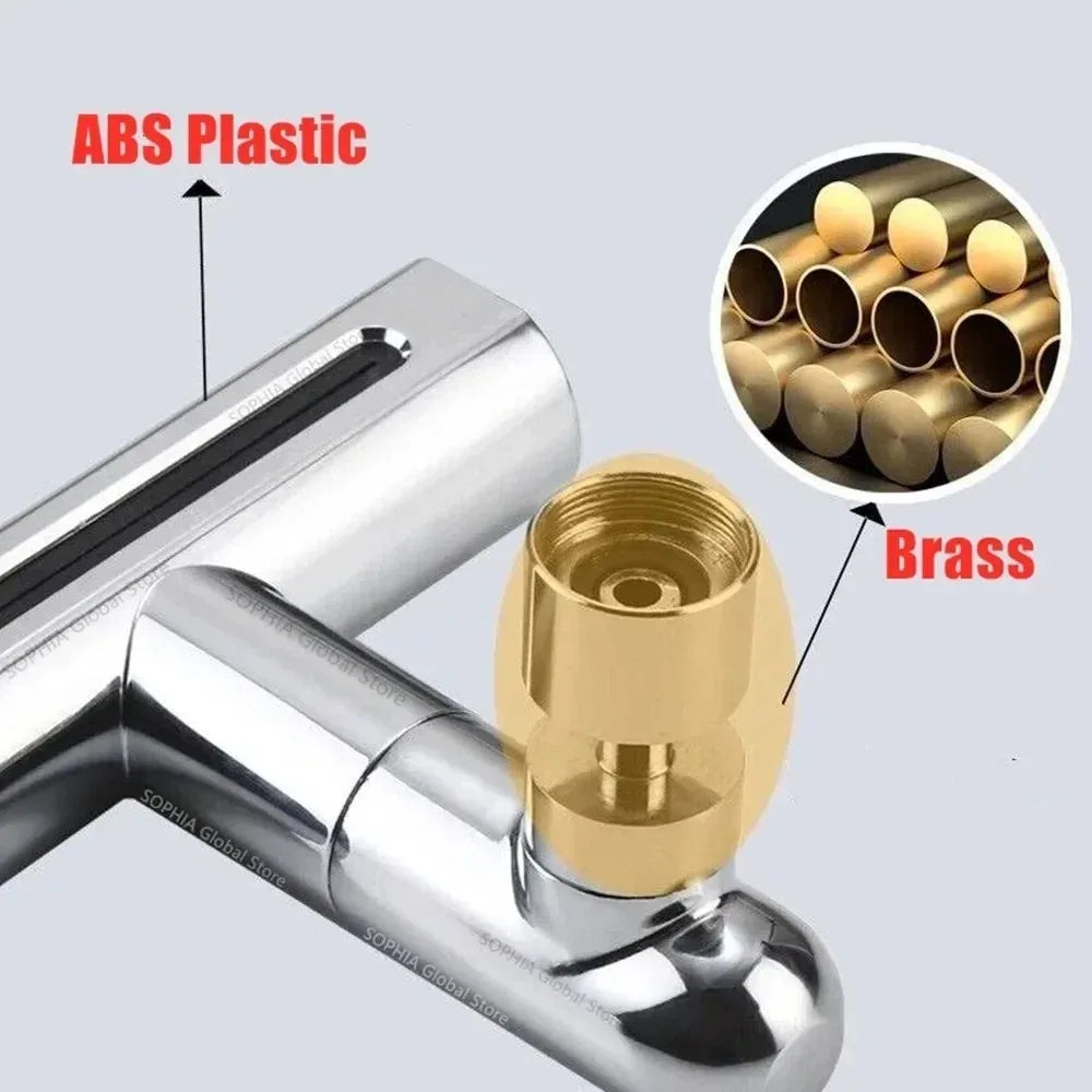 4 modes d'extension de robinet : pulvérisateur d'évier de cuisine avec cascade, bulleur et fonctionnalités anti-éclaboussures pour lavabo de salle de bain