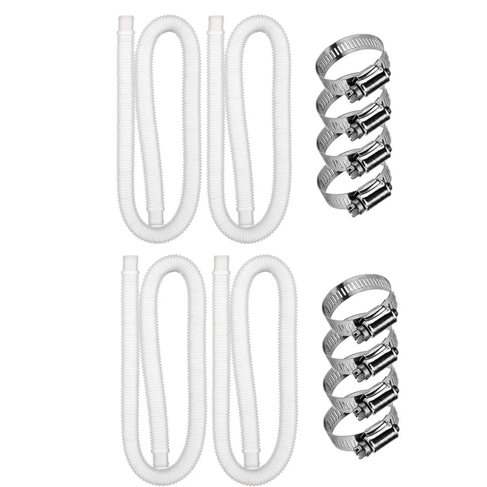 Swimming Pool Hose and Clamp Kit – Durable Replacement Accessory