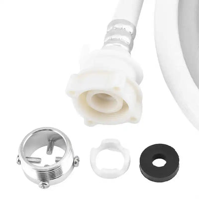 2M Washing Machine Water Inlet Hose Washer Pipe Tube Connector White Color Long Length Washing Machine Parts