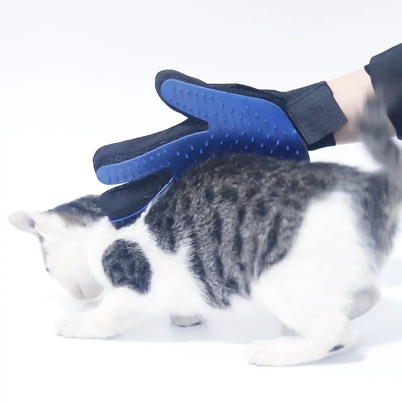 Guanti in Silicone per la Rimozione dei Peli di Cani e Gatti - Guanti da Toelettatura Resistenti