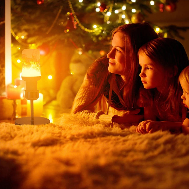 LED Flame Effect Bulb - Flickering Home Decor