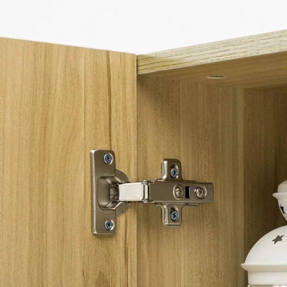 35 mm verdecktes Möbelscharnier, Soft-Close, vernickelter Stahl für Schranktüren