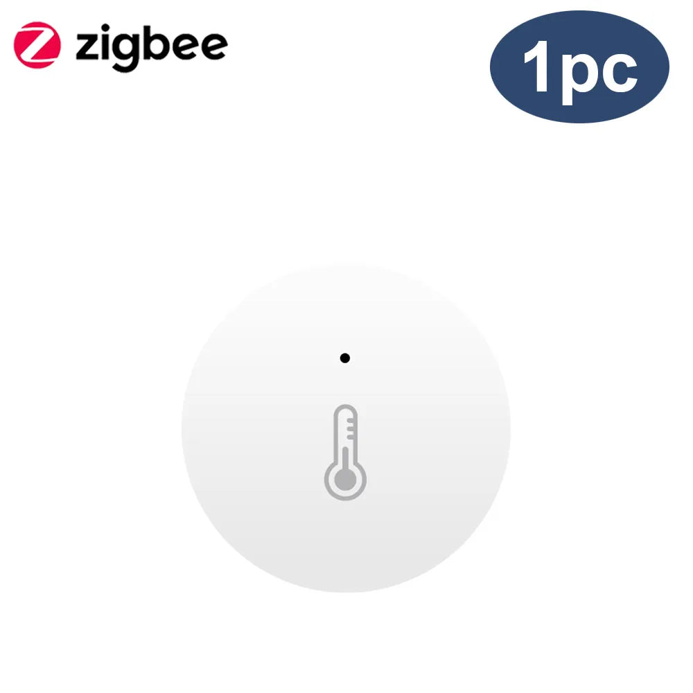 Tuya Zigbee 3.0 Temperature and Humidity Sensor Remote Monitor By Smart Life APP