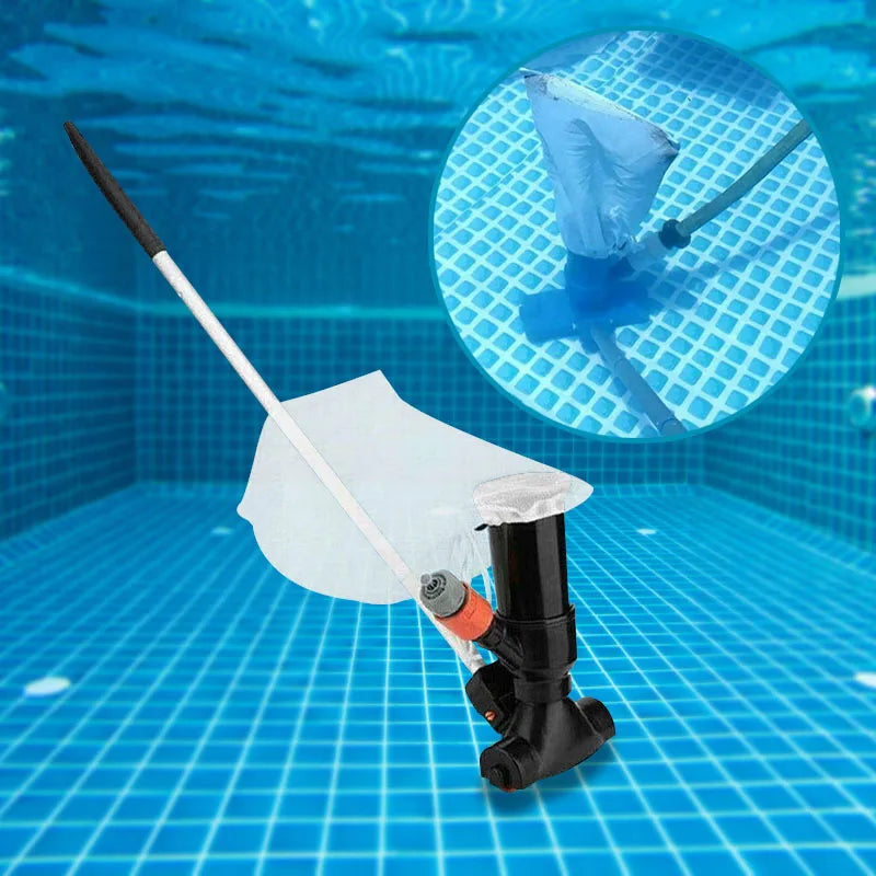 Kit de nettoyage de piscine avec aspirateur et filtre pour fond de piscine