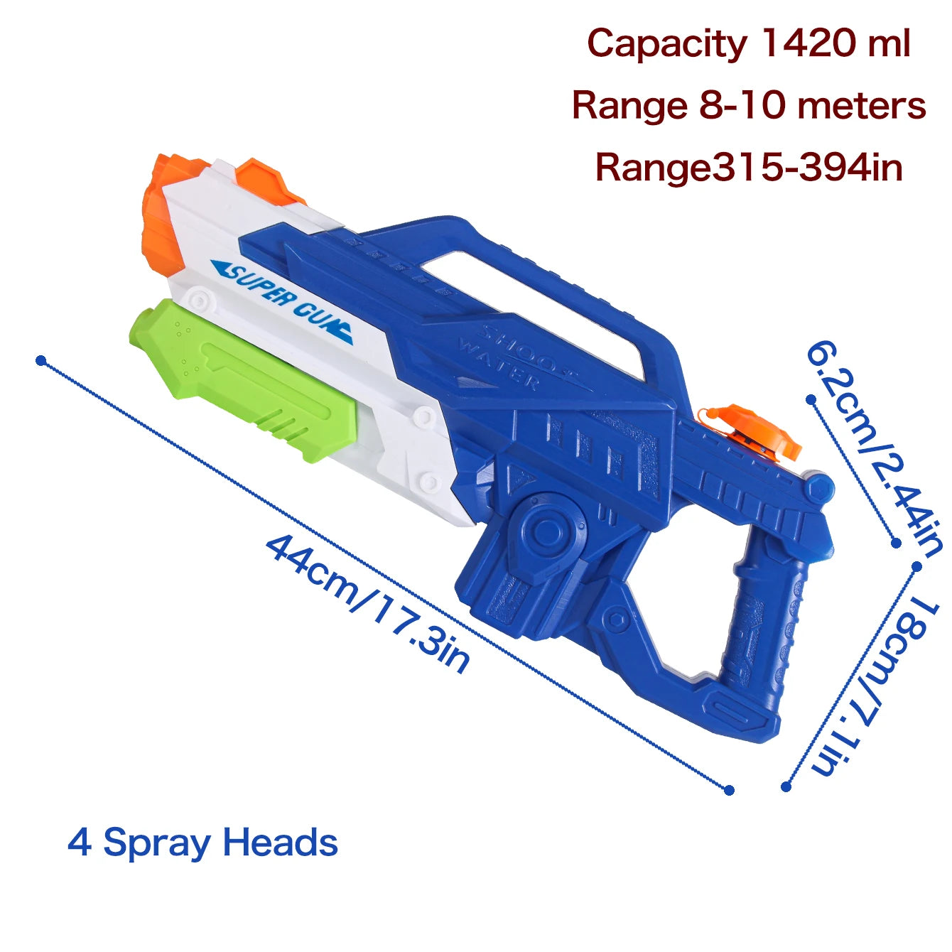 Summer Pull Water Gun Toy