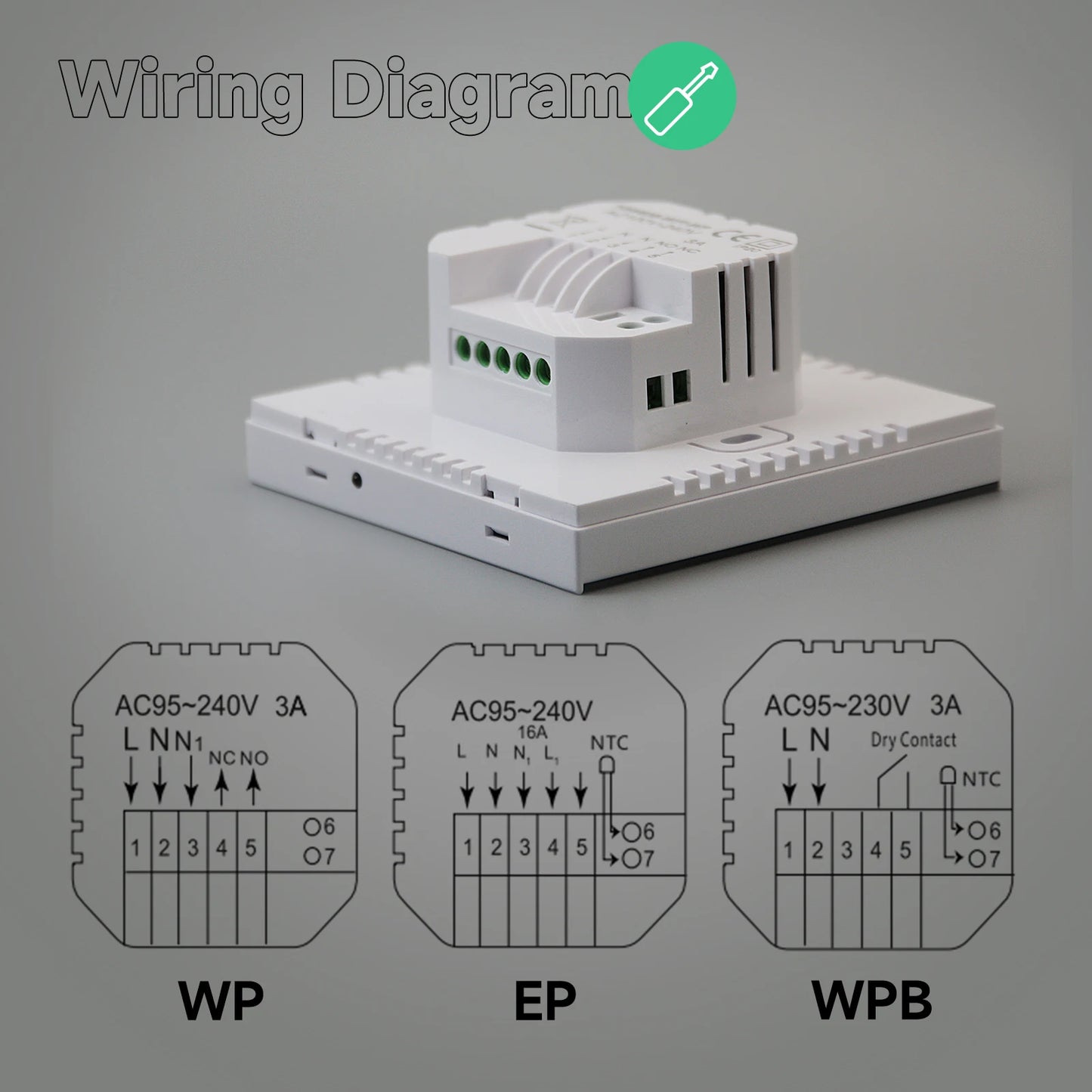 Tuya – régulateur de température intelligent WIFI pour maison intelligente, Thermostat de sol chaud pour chauffage électrique, régulateur de température, chaudière à gaz Yandex