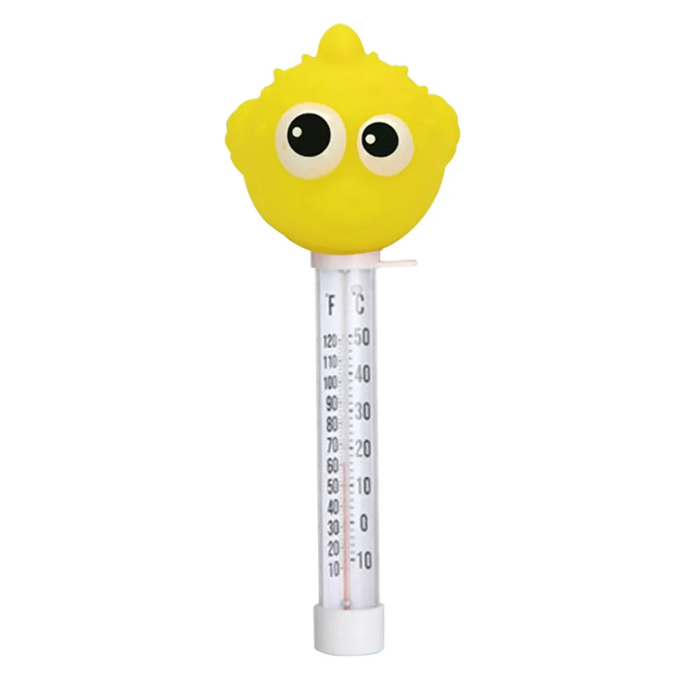 Cartoon Pattern Pool Water Temperature Meter Accurate Portable Swimming Pool Thermometer