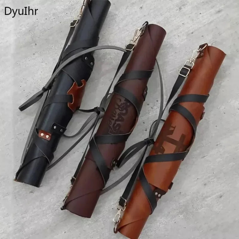 PU Leather Apron : Tablier de travail multifonctionnel résistant à l'huile