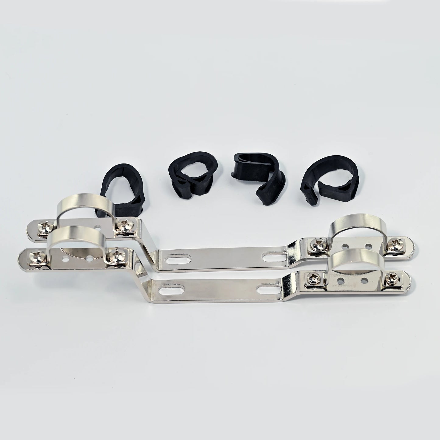 Ensemble de supports de montage de collecteur en acier inoxydable pour système de chauffage par le sol