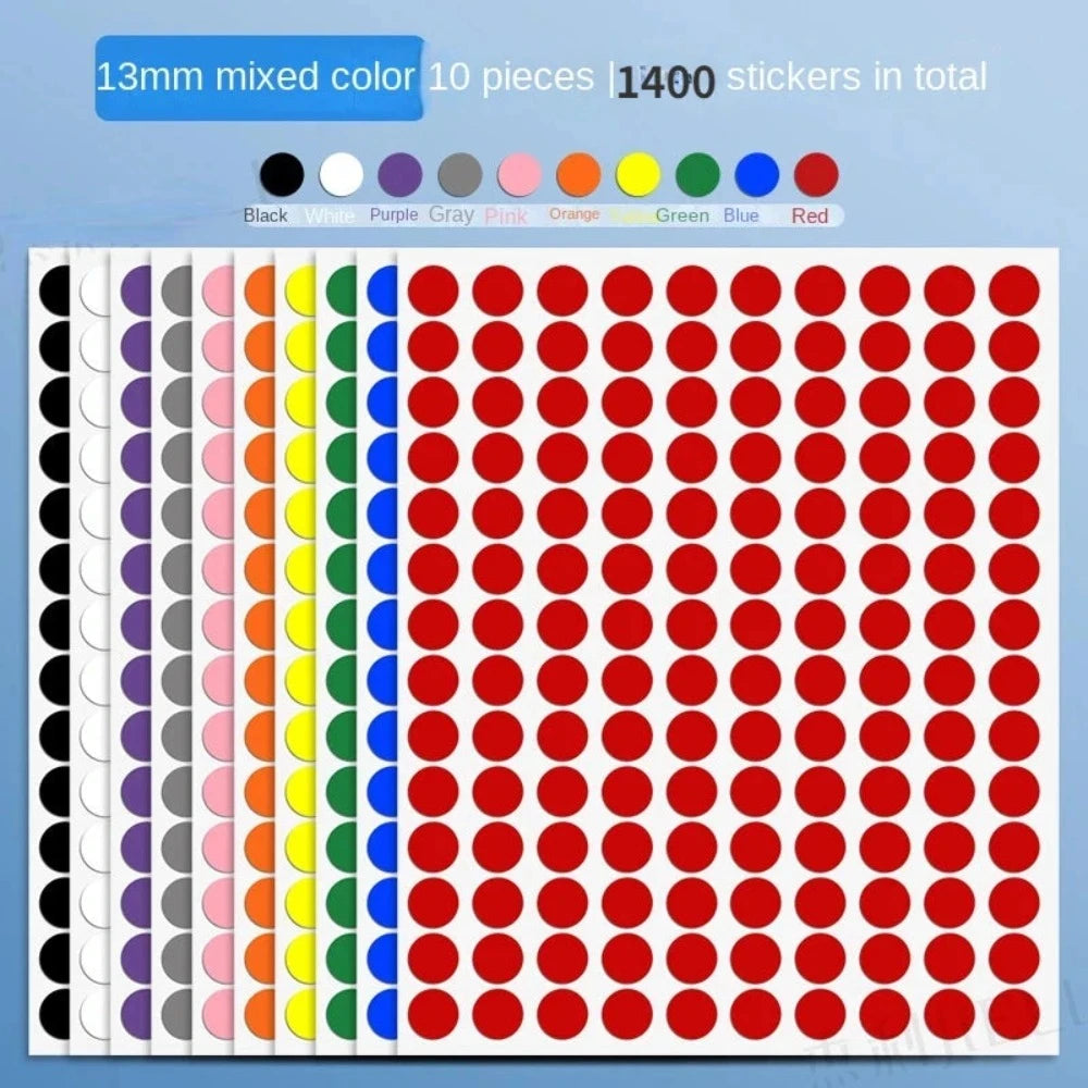 Colored Sticky Dots
