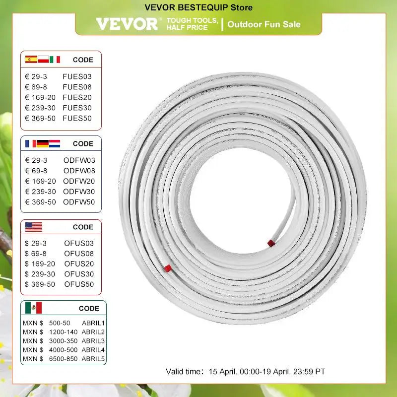 Tube PEX-AL-PEX avec barrière à l'oxygène - Tuyau de chauffage au sol radiant 200 M/300 M