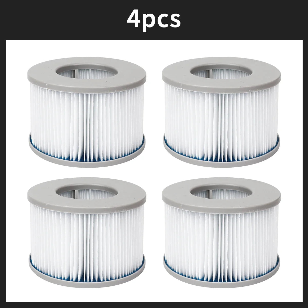 Kit de remplacement de pompe à cartouche de filtre à eau pour jacuzzi gonflable, 2 à 6 pièces, compatible avec la natation