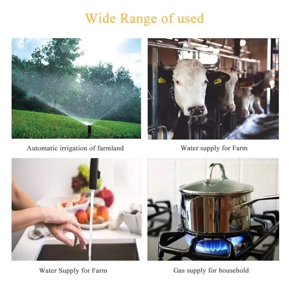 Tuya Smart WiFi Valve de gaz Ouverture manuelle du manipulateur de valve Contrôle domestique Arrêt automatique Contrôleur de gaz Fonctionne avec Alexa
