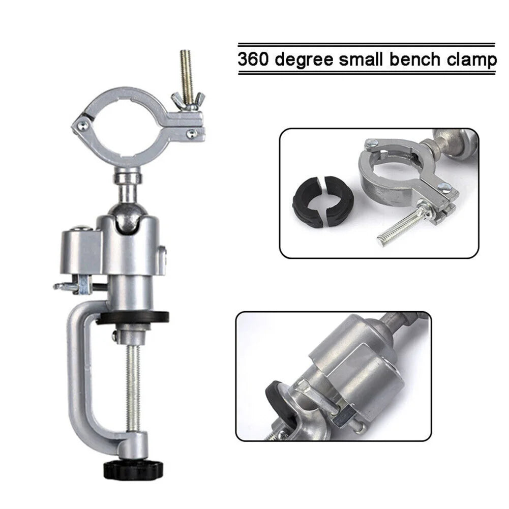 Pince d'étau de Table universelle à 360 °, support de perceuse électrique et support de meuleuse pour le travail du bois et la fabrication de bijoux