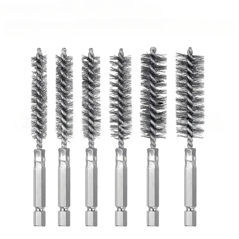 Ensemble de brosses de nettoyage pour machines à tubes métalliques - Indispensable pour l'industrie