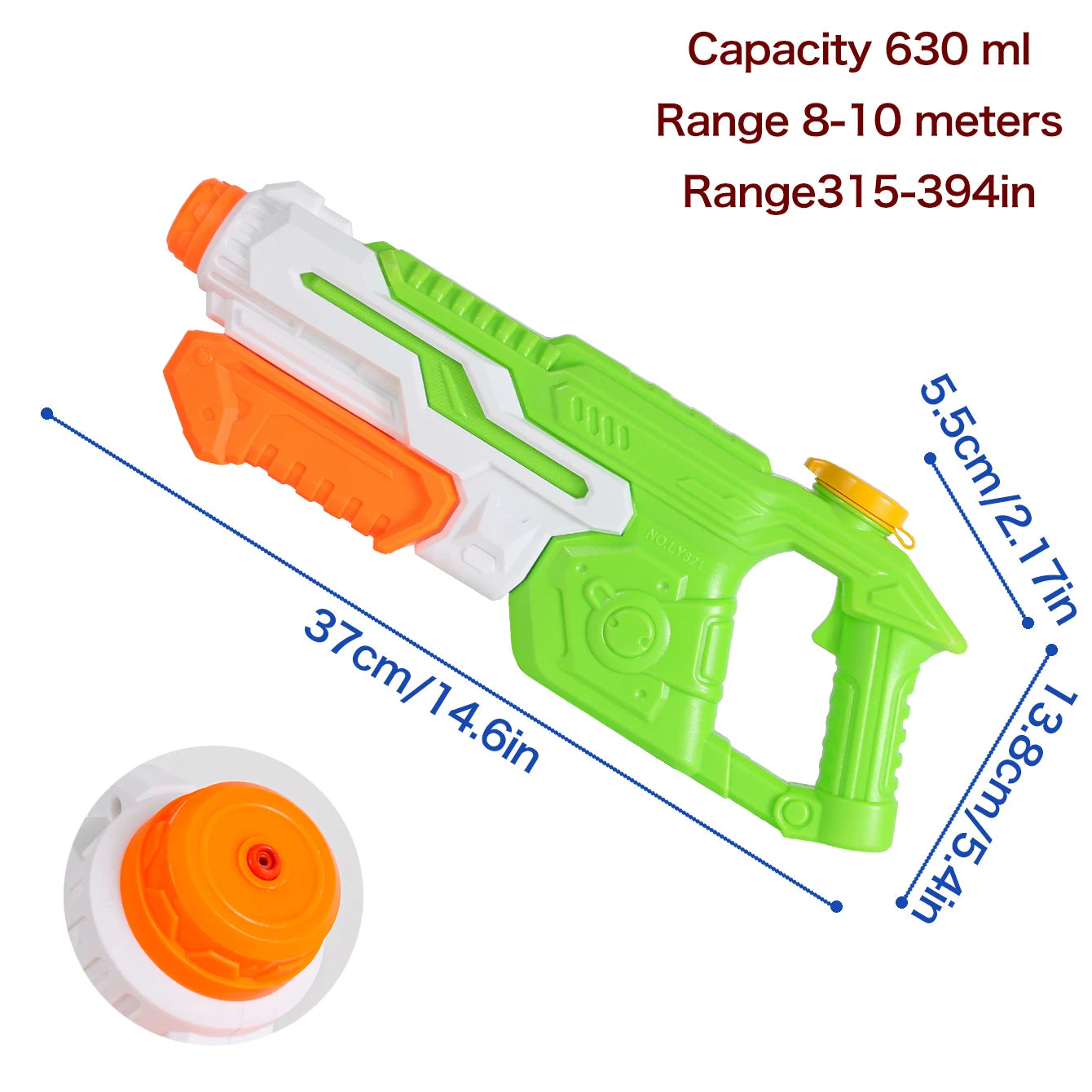 Summer Pull Water Gun Toy