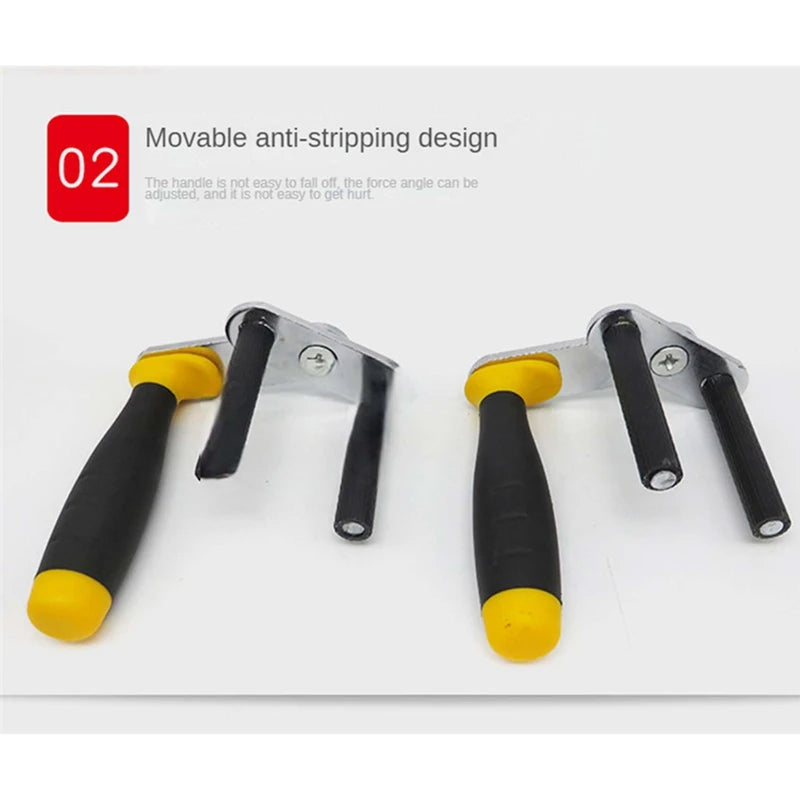 1 Para Narzędzi do Przenoszenia Paneli Uchwytów do Przenoszenia Ładunku Przenośny Chwytak Transporter do Płyt Kartonowo-Gipsowych