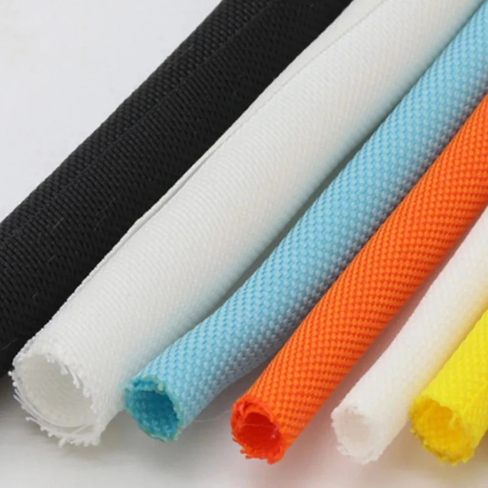 Cable Sleeve Self Closing PET Expandable Braided Sleeve Auto Line Management Flexible Pipe Tube Wire Wrap Insulated Protect