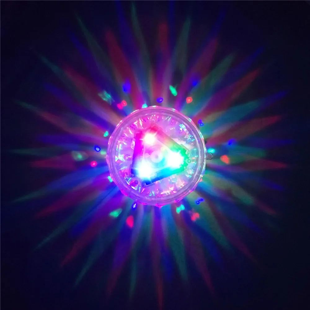 LED wasserdichte Unterwasserleuchte, RGB schwimmende Poollampe für Badewanne, Aquarium, Springbrunnen und Swimmingpool, IP68 Tauchlicht mit 8 Modi