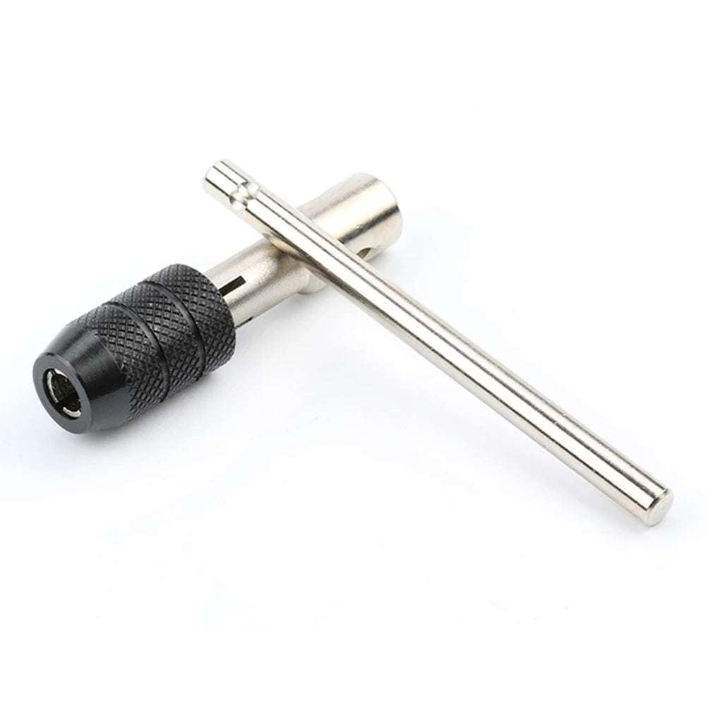 3-6mm Clé à tarauder en T 5 pièces Clé à main M3-M8 Tournevis à tarauder Clé à visser Ensemble d'outils à main pour taraudage