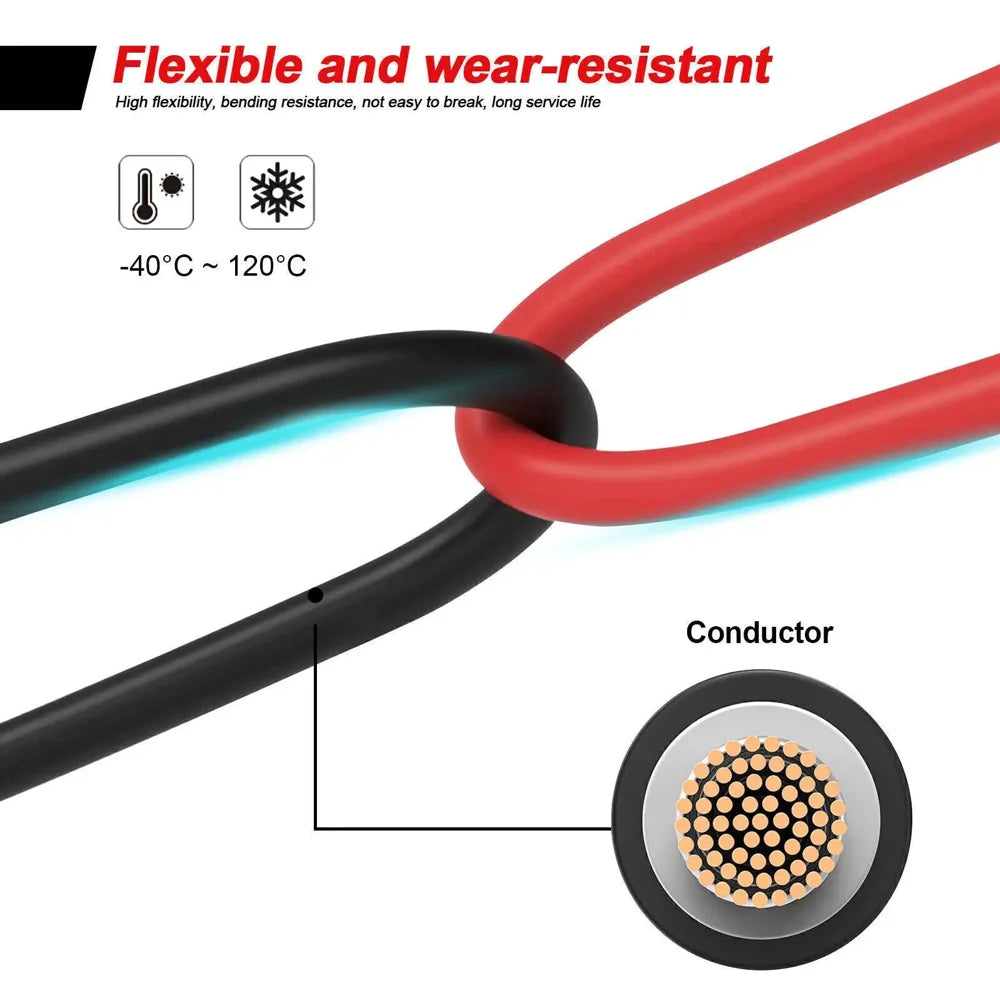 PVC Insulated electrical solar Connector cables