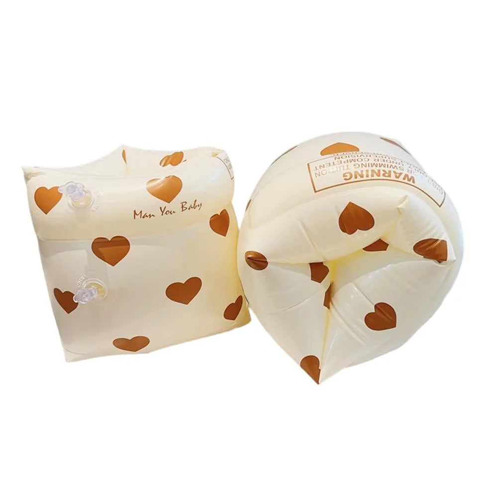 Flotteurs de bras de bain rétro à double airbag