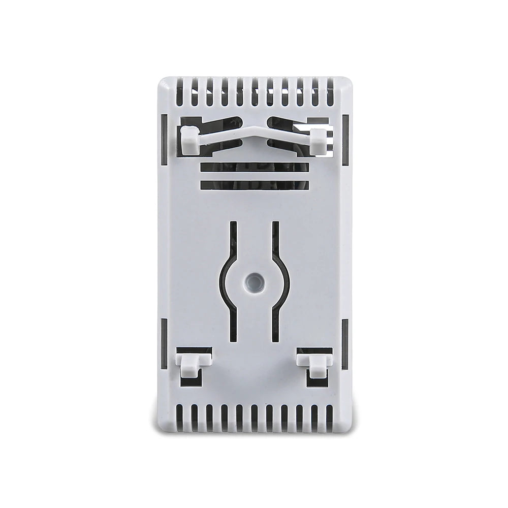 Contrôleur de température mécanique compact normalement ouvert/normalement fermé Mini thermostat bimétallique sur rail DIN