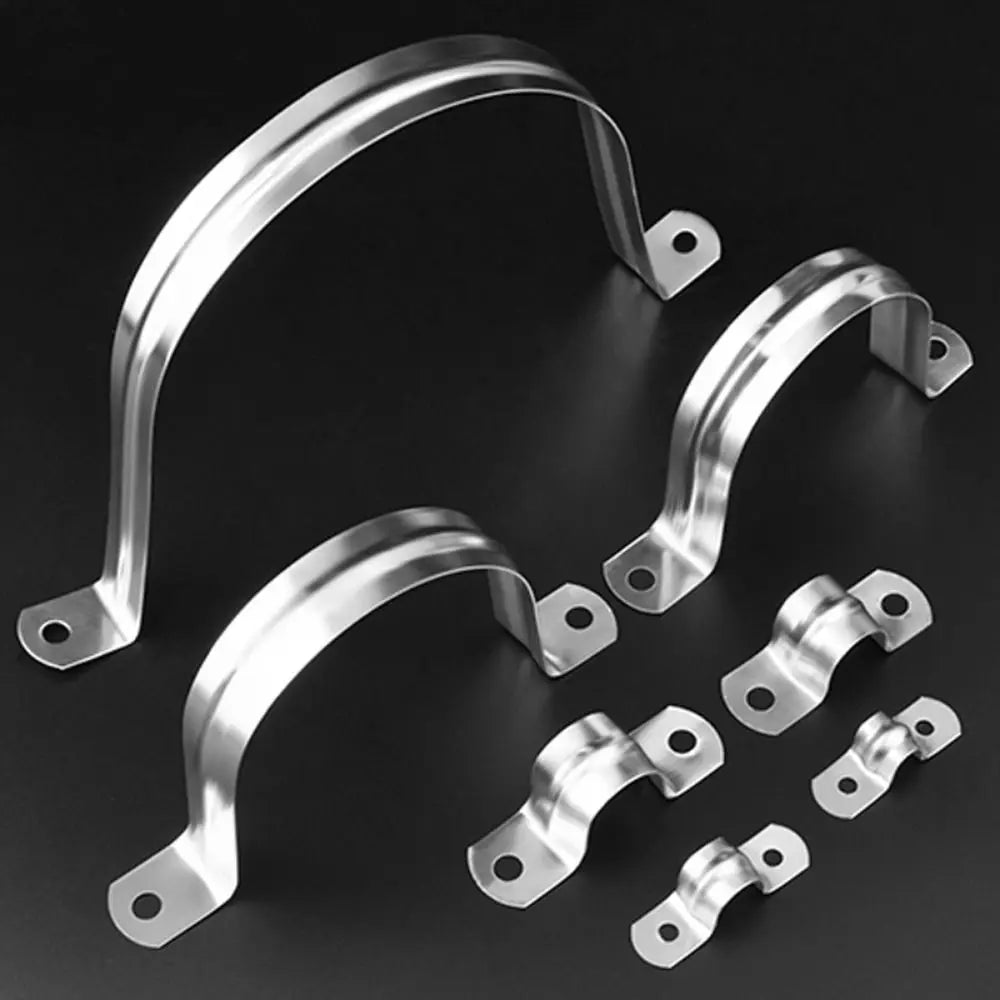10 Piezas Abrazadera de Manguera en Forma de Anillo de Garganta para Caballo, Hebillas de Sujeción, Abrazadera de Silla de Montar, Apriete de Fontanería M5-M100 5mm-100mm, Acero Inoxidable 304