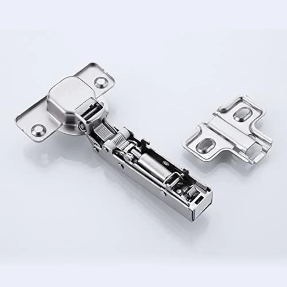 35 mm verdecktes Möbelscharnier, Soft-Close, vernickelter Stahl für Schranktüren