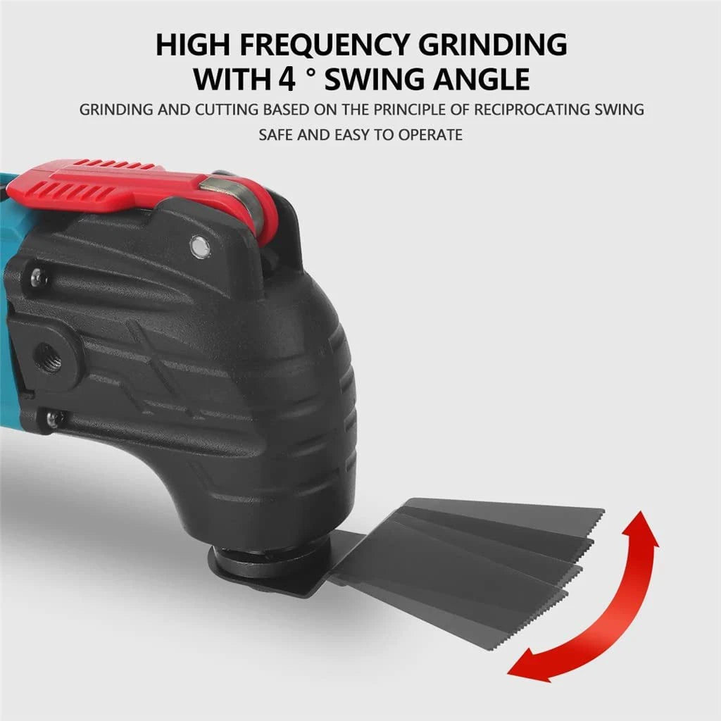 Oscillateur électrique sans fil 170W, scie d'élagage domestique, outils multifonctions tondeuse/pelle/scie de coupe pour batterie Makita 18V/21V