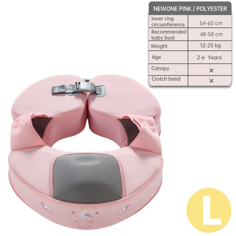 Salvagente per Bambini 6 Mesi – 7 Anni con Tettuccio Rimovibile – Non Gonfiabile, Comodo e Protettivo