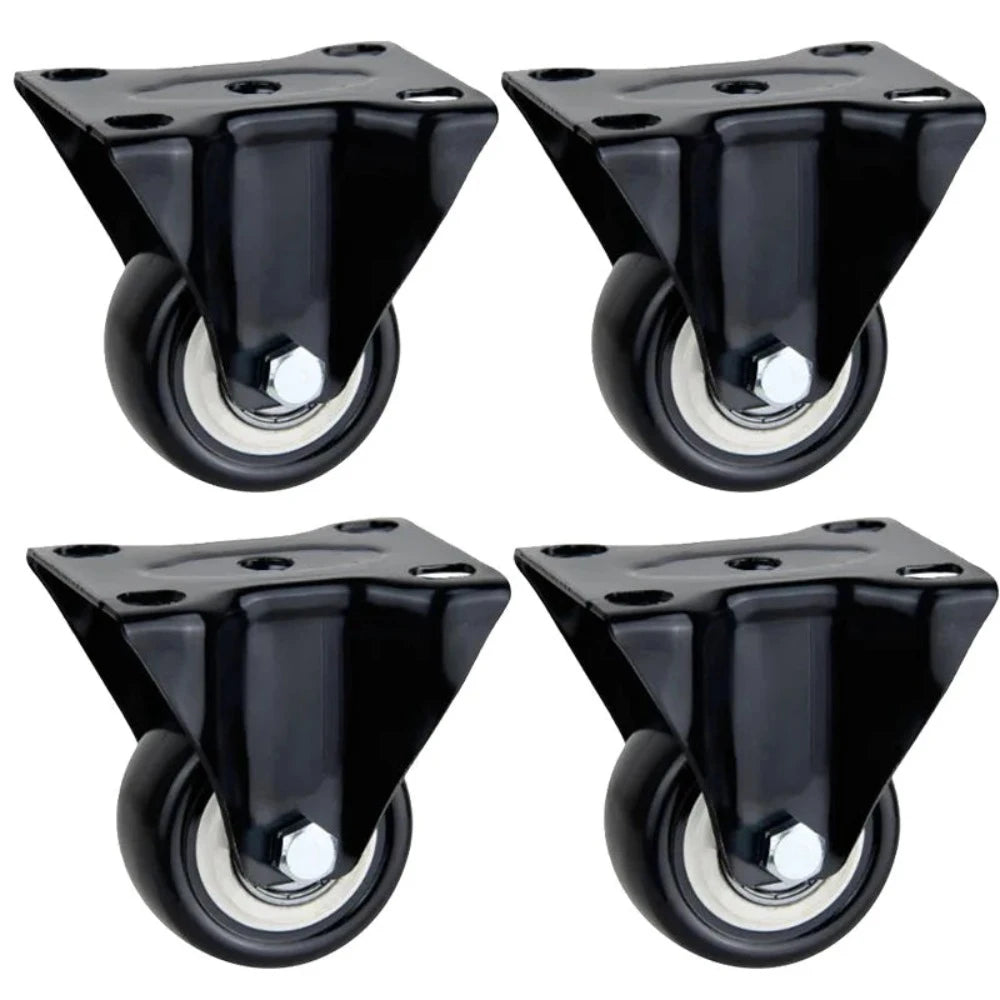 Roues en caoutchouc robustes pour roulettes industrielles à 360 degrés pour meubles