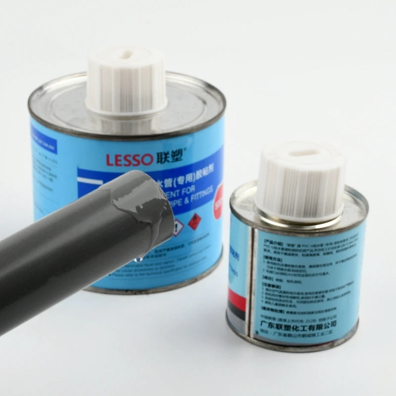 100ml Colle PVC pour conduite d'eau, raccords de tuyaux d'eau, mastic d'étanchéité, adhésif pour joint de tuyau de système d'irrigation de jardin
