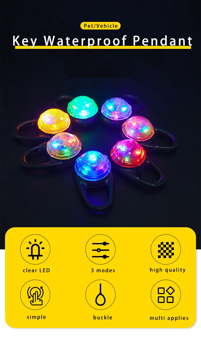 LED Pet Safety Light Bow Tie