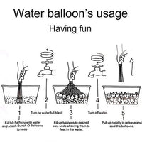 dawndesslo Water Balloons for Kids and Adults, Quick-Fill Water Fun Toy for Ages 5+