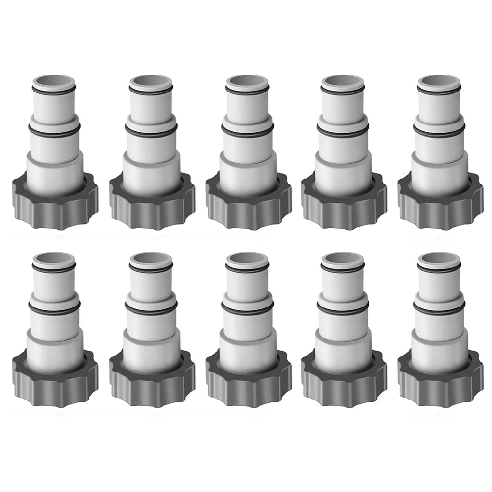 Pool Hose Adapter for Sand Pump | Type B Hose Connector for Intex Pool Filter Pumps