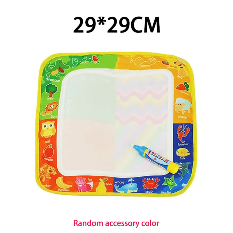 Kinder-Wasserleinwand - Wiederverwendbare EVA-Kunsttafel für Kinder ab 14+