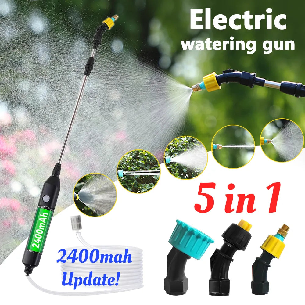 Tragbares elektrisches Gartensprühgerät, Bewässerungswerkzeug, USB, 24 – ALSAVO®